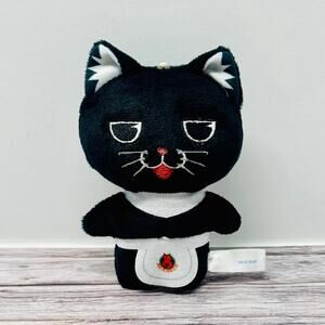 Ramen Akaneko Sabu Black Cat Plush Small Official Japan Import US Seller